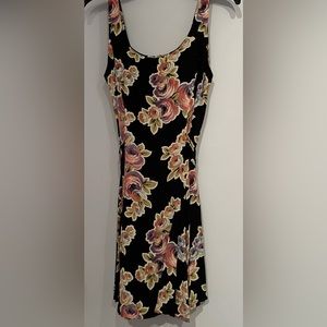 Vintage Betsey Johnson 90s Floral Dress Size M.  As seen on 90210